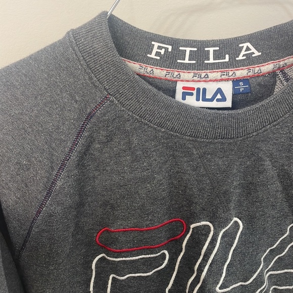 FILA vintage embroidered crewneck - Picture 4 of 4